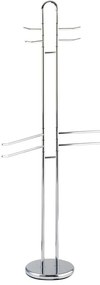 WENKO 15581100 - Stojan na uteráky PALERMO 55,5x168 cm, lesklý chróm