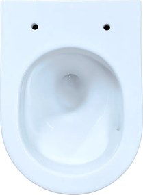 BPS-koupelny Závesná WC misa so SoftClose sedadlom HYD-4668, biela