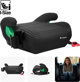 Detský podsedák do auta Cabby 25 čierny