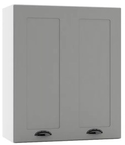 Kuchynská skrinka Adele W60 šedá mat/biela