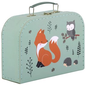 A Little Lovely Company - súprava dvoch kartónových kufríkov - kamaráti z lesa
