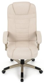 Kancelárske kreslo DEXTER — látka, béžová