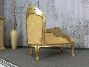 (2648) DIVANO DEL CASTELLO zámocká leňoška zlatá