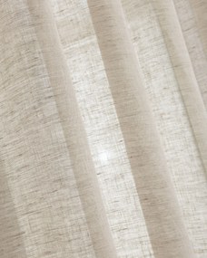 Zaves s riasením WAVE farba produktu béžová látka polopriehľadný, zapletaná, ľanová