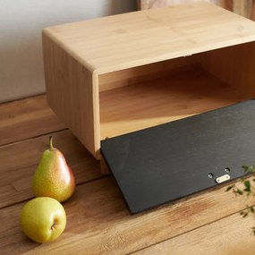 Chlebník BAMBOU čierny 991596