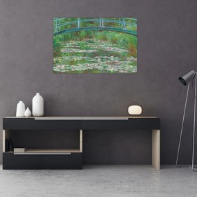Obraz - Claude Monet, The Japanese Footbridge, reprodukcia (90x60 cm)