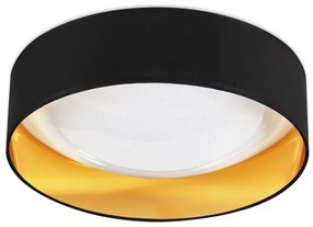 Top Light - LED Stmievateľné stropné svietidlo LED/24W/230V+ diaľkové ovládanie čierna