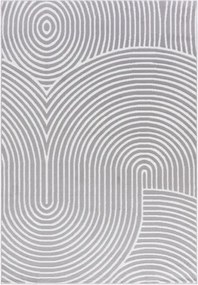 Koberec ELLEN NG83B sivý / biely