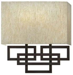 Hinkley HK-LANZA2 - Nástenné svietidlo LANZA 2xE14/40W/230V bronzové