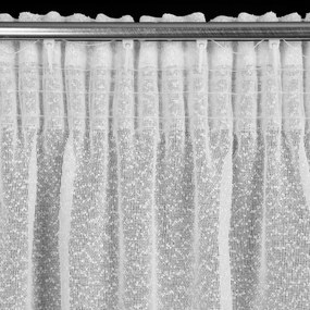 ZÁCLONA NA PÁSKE RAIN 140X270 CM BIELA