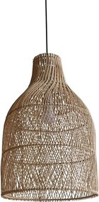 Ratanové závesné svietidlo LF10-L prírodné