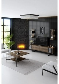 Konferenčný stolík Black Line Walnut
