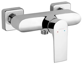 Novaservis Algeo Square sprchová nástenná batéria , bez príslušenstva, chrom baq7 820611.0