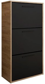 Skrinka na topánky Asper Stojaci Fr. čierna/Craft