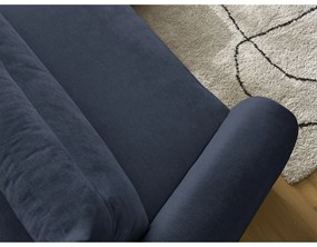 Tmavomodrá rohová pohovka Aden – Bobochic Paris