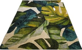 Koberec Green Garden 747 s motívom listov – viacfarebný Rozmer: 80x150 cm