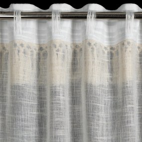 ZÁVES NA PÁSKE ALANIA 140X270 CM KRÉMOVÁ
