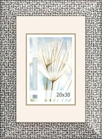 Fotorámik Glamour 20x30 cm, strieborný%