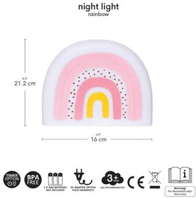 A Little Lovely Company - nočné svetlo - dúha