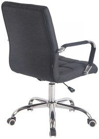 Design-Shop Kancelárska stolička Deli - látka - Čierna