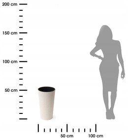 Kvetináč URBANIKA ECO 46 cm béžový