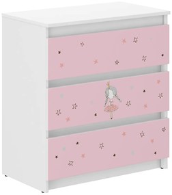 Detská komoda R3 - PRINCEZNA