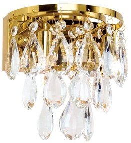 Orion WA 2-1369/2 - Krištáľové nástenné svietidlo CELESTE 2xG9/40W/230V zlatá