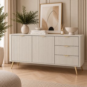 KOMODA TREVISO 2D3S KAŠMÍR 163 cm