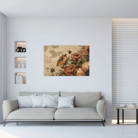 Obraz - Včelia lúka II. (90x60 cm)