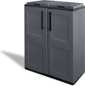 ARTPLAST Skriňa na triedený odpad Linea FREE 2dv/2víka