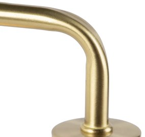 Stolná lampa v štýle Art Deco mosadz - Facil