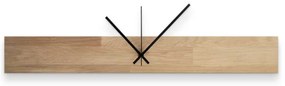 Minimalistické hodiny z prírodného dreva I SENTOP MAS020-osmo-3041-VARNISH