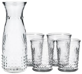 Karafa LORENS 2 so štyrmi pohármi SS21 987315