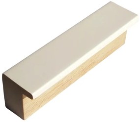 DANTIK rám na obraz 20x30 | PASTELKA bílá rovná (Sklo Čiré)