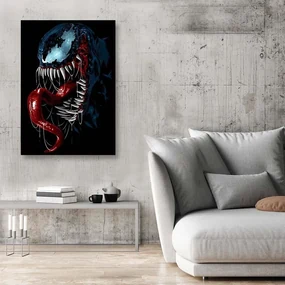Gario Obraz na plátne Komiksová postava Venom od Marvelu - Alberto Perez Rozmery: 80 x 120 cm