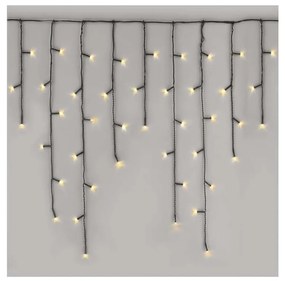 LED Vianočná vonkajšia reťaz 200xLED/8 módov 8,6m IP44 teplá biela