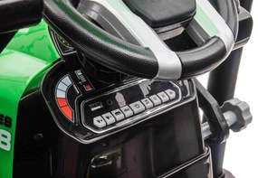 Detský elektrický traktor D68 RAMIZ JS3158B  - zelený