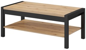 Konferenčný stolík Armin Typ 99 (dub taurus + matná čierna). Vlastná spoľahlivá doprava až k Vám domov. 1044558