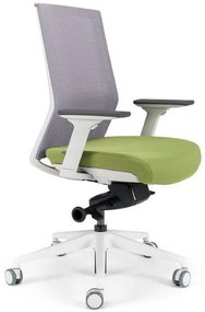 bestuhl -  BESTUHL Kancelárska stolička S27 WHITE zelená
