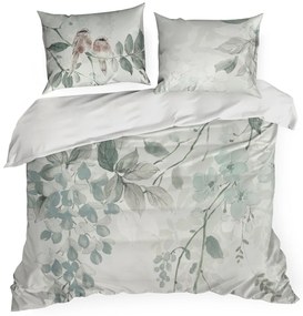 MAKOSATÉNOVÉ OBLIEČKY EVITA 160X200 CM, 2 KS 70X80 CM VZOROVANÉ