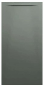 LAUFEN Pro S obdĺžniková sprchová vanička z materiálu Marbond, lineárny odtok na kratšej strane, 1800 x 900 x 36 mm, betónová šedá, H2111800790001