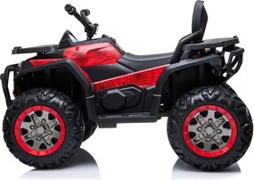 LEAN CARS Elektrická štvorkolka XMX607 červená lakovaná Spider