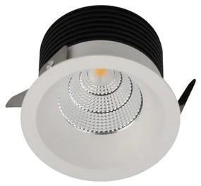 LED2 2150541 Zapustné bodové svietidlo SPOT B LED, 9W, 4000K, 820lm, 60°, IP44, biela