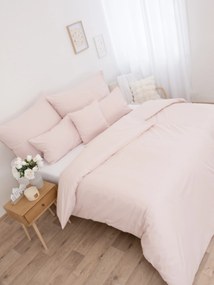 Francúzske bavlnené obliečky Renforcé - Jasmine púdrová