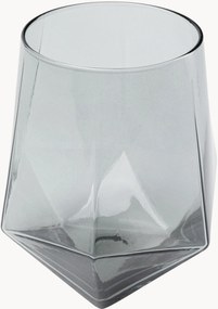 Ručne vyrobené poháre Diamond, 4 ks