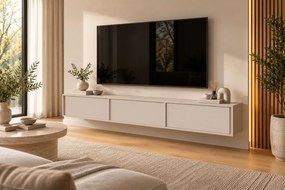 TV skrinka LIVIA závesná 230 cm kašmír Farba: kašmír