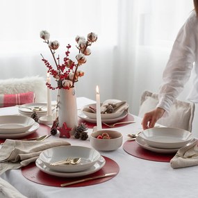 Hlboký tanier, okrúhly, Coupe, 23 cm, 4-dielna sada – Gaya Elements North - 492525