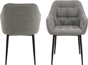 Jídelní židle Brooke IV šedá