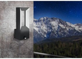 Eglo 98726 - LED Vonkajšie svietidlo so senzorom RIFORANO 2xLED/5W/230V IP44