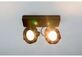 Čierne bodové svietidlo 12x28 cm Dice – Zuiver